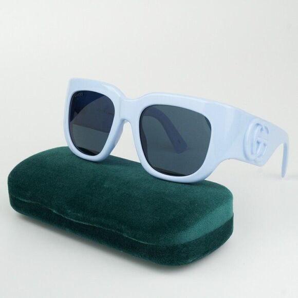 NEW Gucci GG1545S  004 Light Blue Women Square Sunglasses GG 1545S main image 8